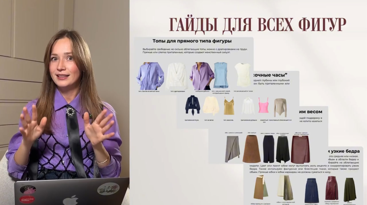 Катерина рассказывает о гайдах для всех фигур
